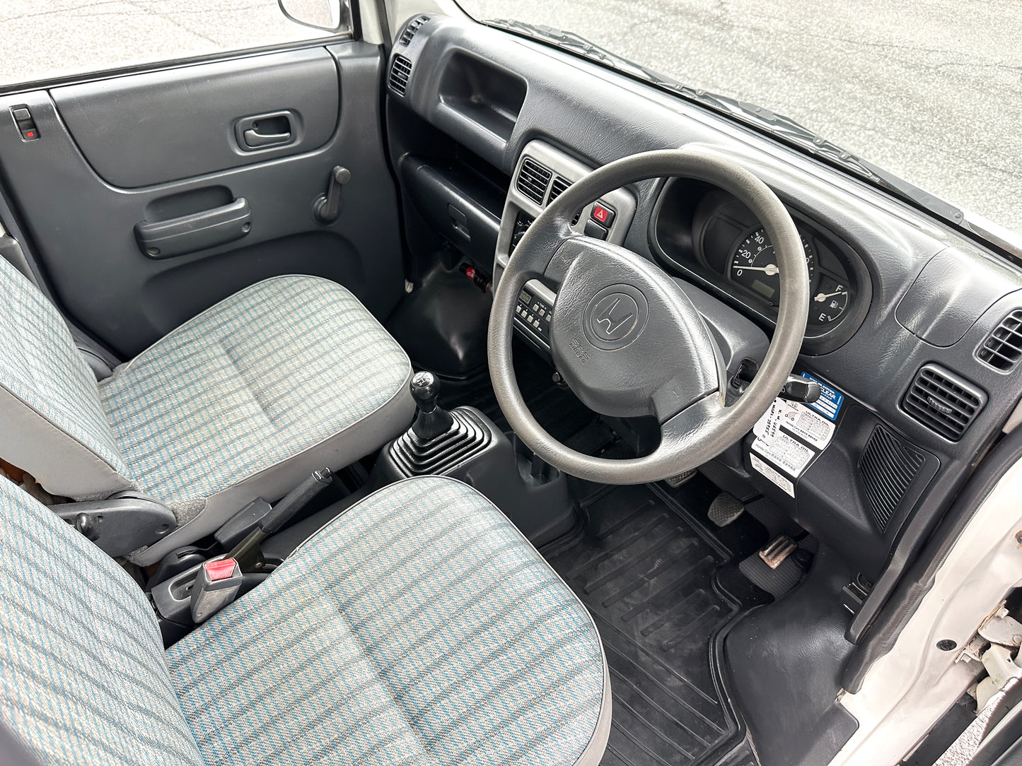 1999 HONDA ACTY SDX HIGH SIDE DUMP 4WD —— 28,957 MILES - FUEL INJECTION - A/C - AIRBAG - POWER STEERING — LOT#837