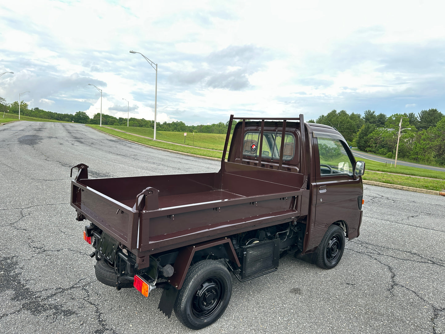 1995 DAIHATSU HIJET CLIMBER PTO DUMP - 4x4 - DIFF LOCK - 2 SPEED TRANSFER-CASE - A/C - CUSTOM PAINTJOB — LOT#912