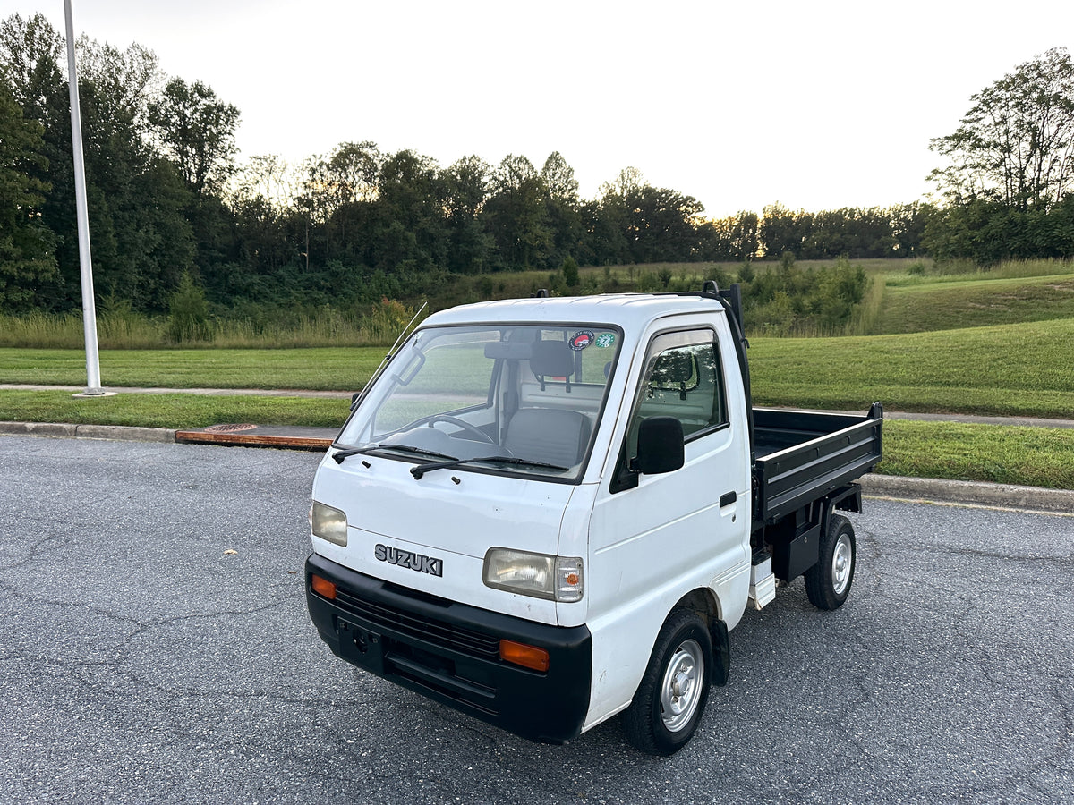 1994 SUZUKI CARRY DUMP 4WD - DIFF LOCK - TRANSFER CASE W/HIGH & LOW RANGES — LOT#863