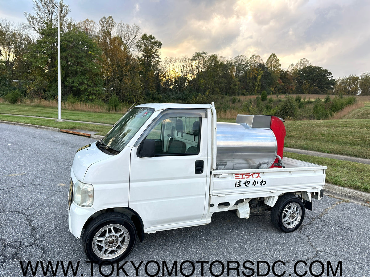 2000 HONDA ACTY SDX FUEL TANKER - 4WD - A/C — LOT#993