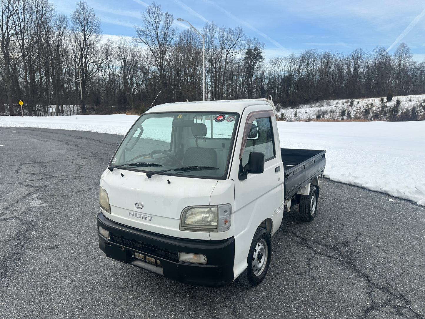 1999 DAIHATSU HIJET DUMP 4WD FUEL INJECTED - 2 SPEED TRANSFERCASE - DIFF LOCK - A/C — LOT#732