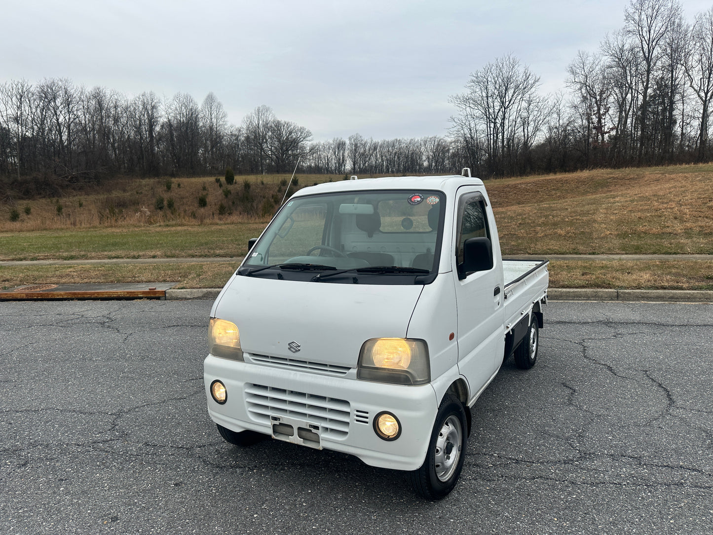 1999 SUZUKI CARRY TURBO - 4WD - A/C - FUEL INJECTION- 5 SPEED — LOT#711