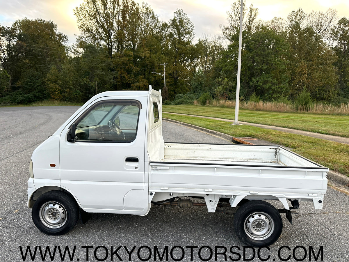 2000 SUZUKI CARRY - 4WD -FUEL INJECTED - 2 SPEED TRANSFER-CASE - A/C - ONLY 38k MILES — LOT#986