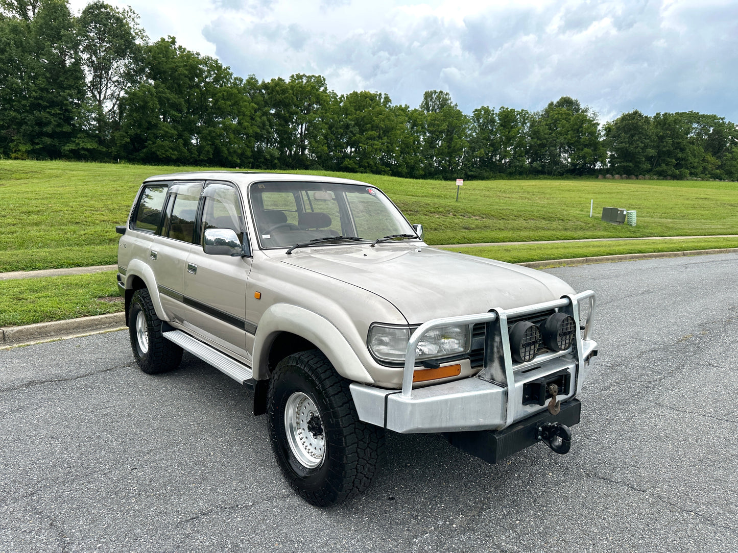 1991 TOYOTA LAND CRUISER HDJ81 VX 4WD - TURBO DIESEL - TRIPLE LOCKED — LOT#833