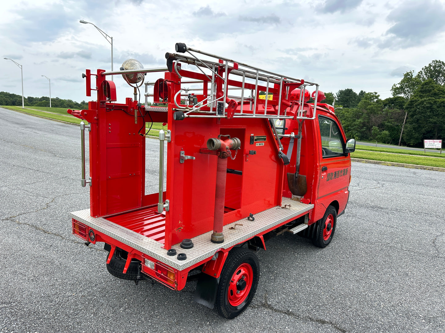 1994 MITSUBISHI MINICAB FIRE TRUCK 4WD V-U42T — LOT#885