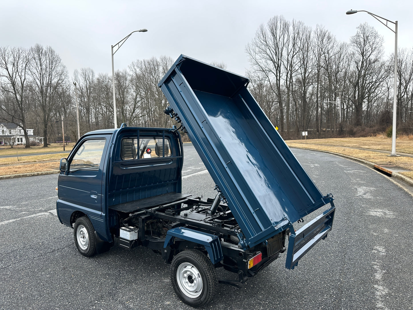 1992 SUZUKI CARRY 3-WAY DUMP 4WD — LOT#835