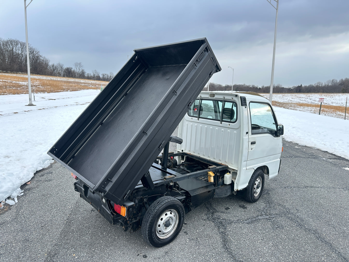 1996 SUBARU SAMBAR DUMP TRUCK - A/C - 38k Miles — LOT#781