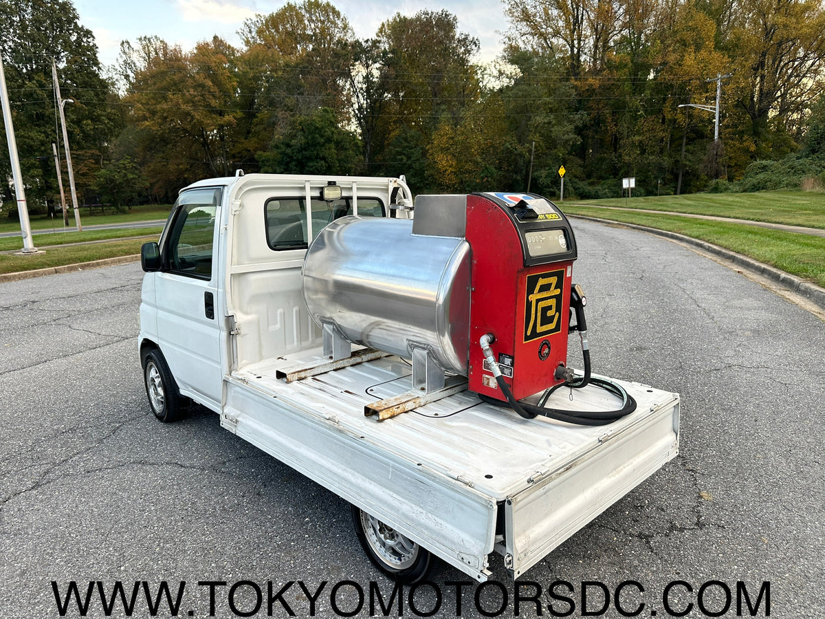 2000 HONDA ACTY SDX FUEL TANKER - 4WD - A/C — LOT#993