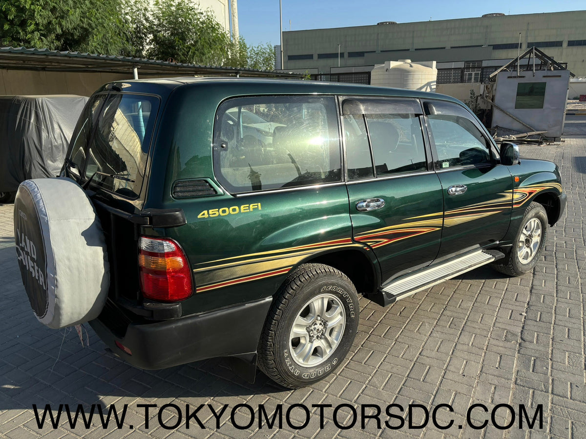 1998 TOYOTA LAND CRUISER HZJ105 GX - “GCC SPEC” - DIESEL- SOLID FRONT AXLE - DUAL FUEL TANKS