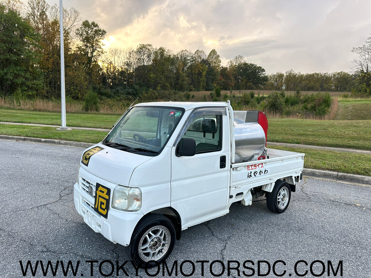 2000 HONDA ACTY SDX FUEL TANKER - 4WD - A/C — LOT#993