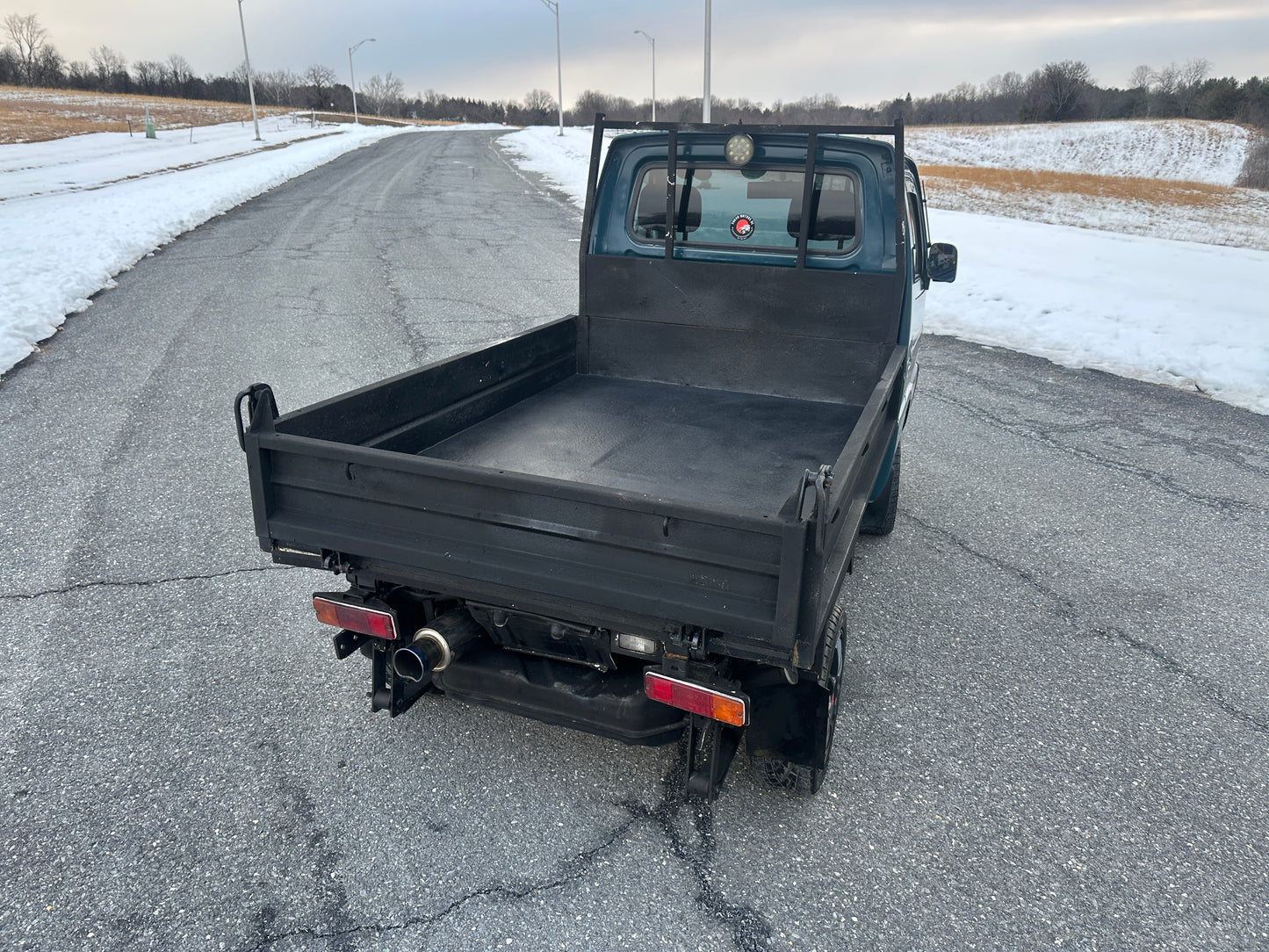 1998 SUZUKI CARRY CUSTOM DUMP 4WD - A/C — LOT#745
