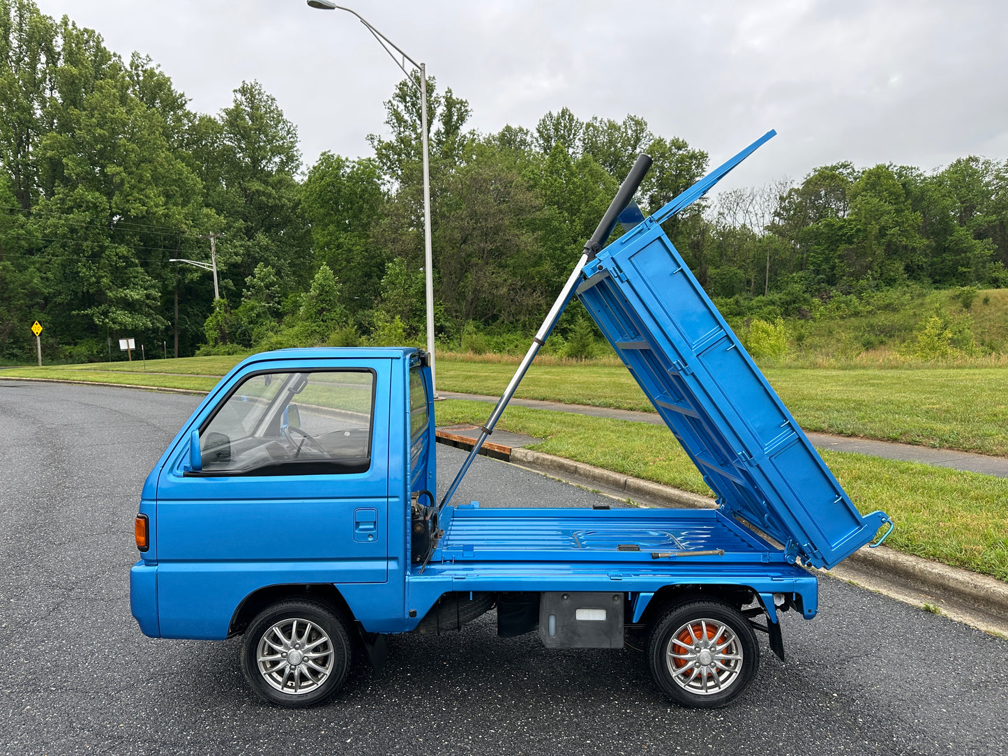 1991 HONDA ACTY ATTACK DUMP 4WD - DIFF LOCK - A/C - CUSTOM PAINTJOB — LOT#911