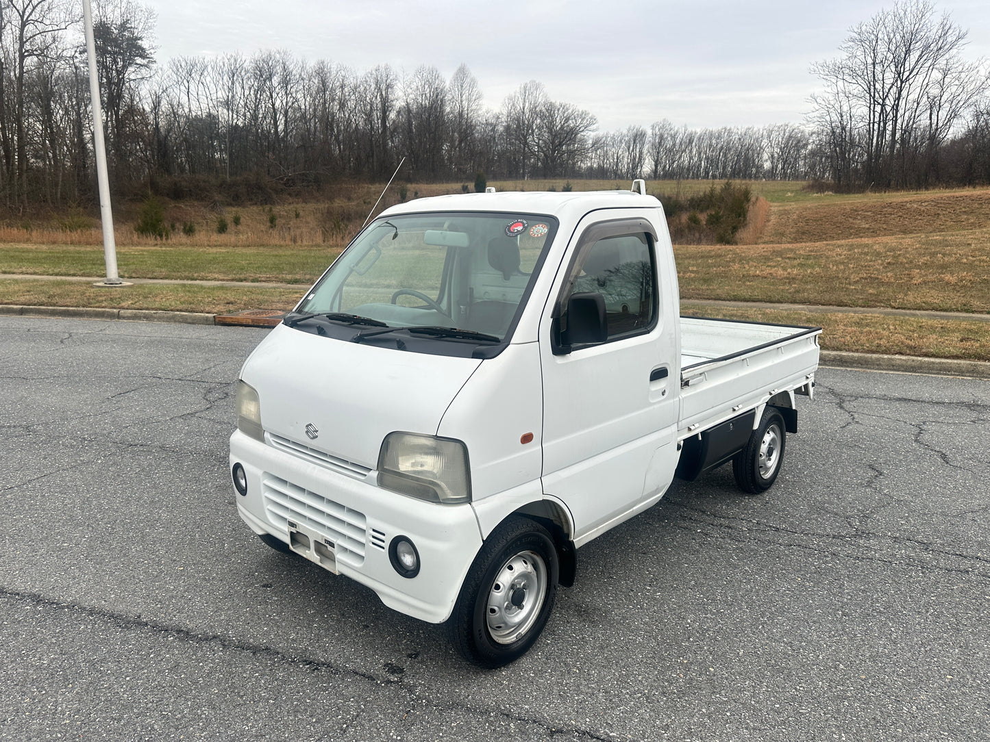 1999 SUZUKI CARRY TURBO - 4WD - A/C - FUEL INJECTION- 5 SPEED — LOT#711