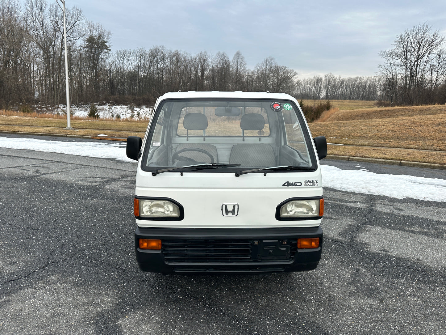 1992 HONDA ACTY SDX 4WD - AIR CONDITIONING — LOT#749