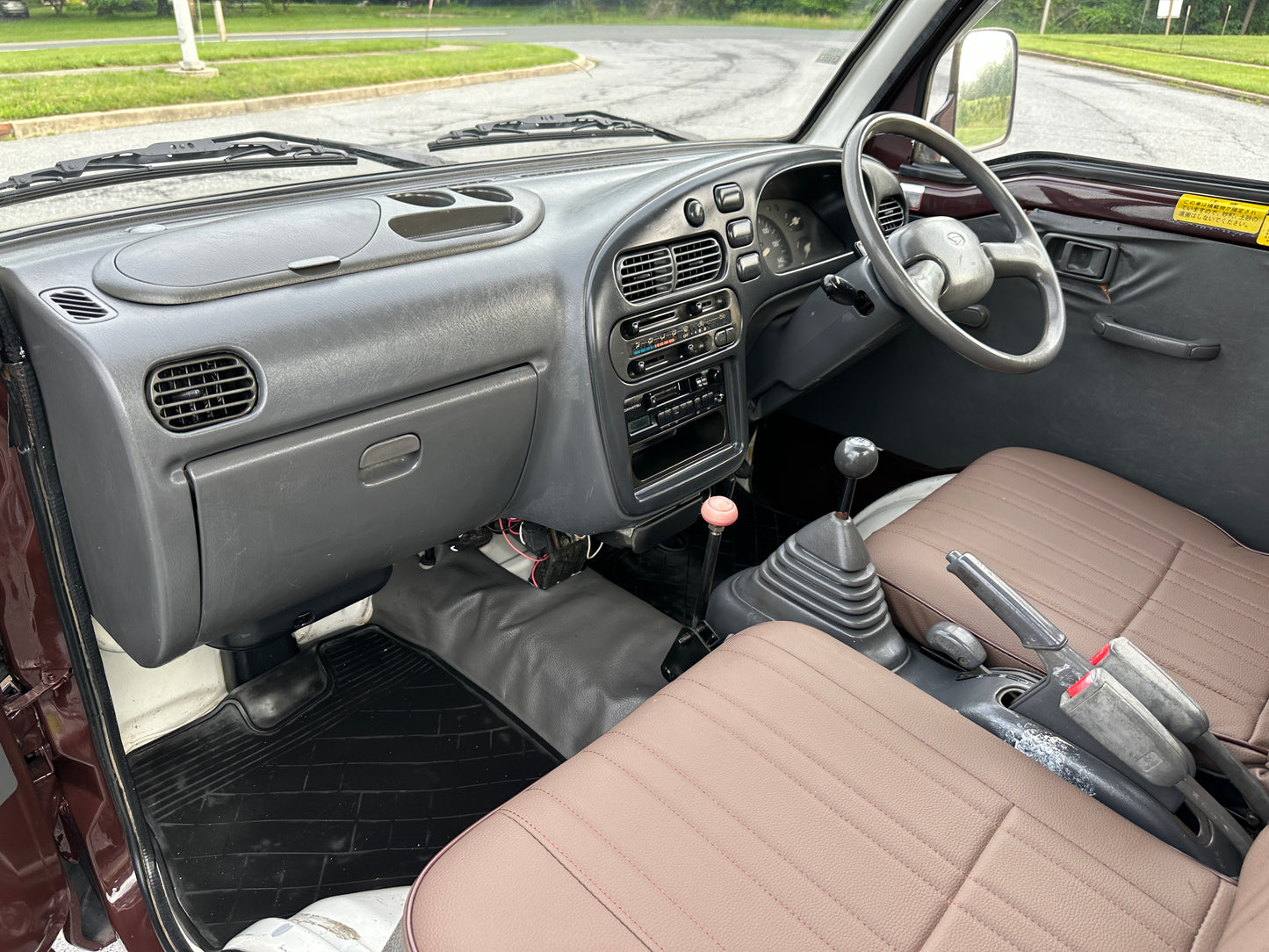1995 DAIHATSU HIJET CLIMBER PTO DUMP - 4x4 - DIFF LOCK - 2 SPEED TRANSFER-CASE - A/C - CUSTOM PAINTJOB — LOT#912