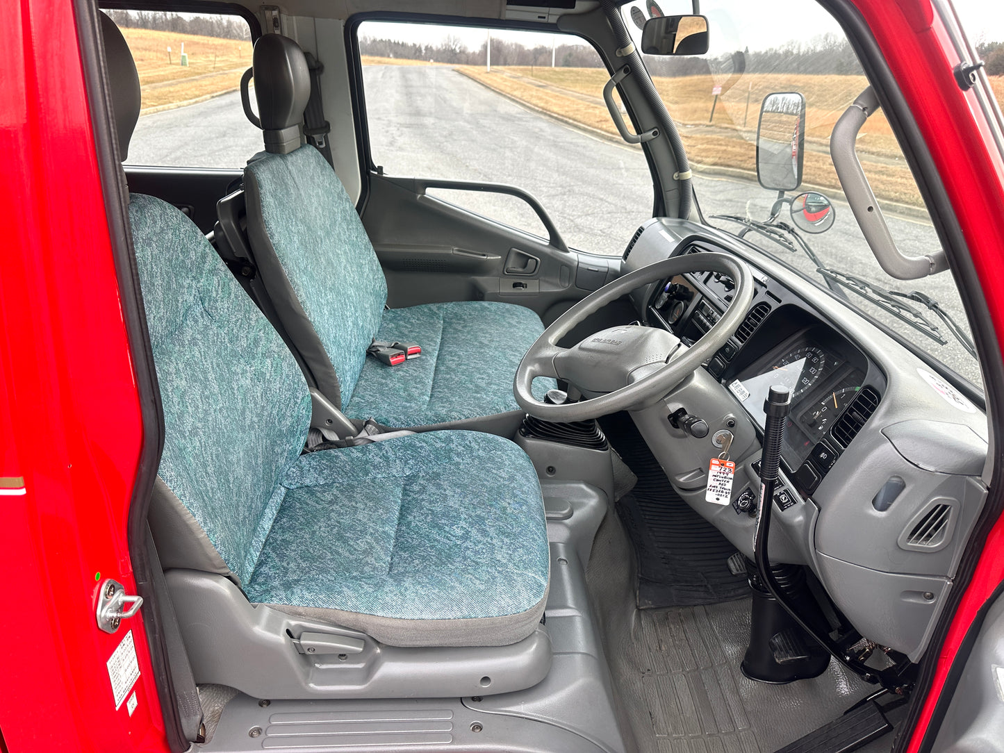 1999 MITSUBISHI CANTER FE53EB JAPANESE FIRE TRUCK - DIESEL - 13k Miles — LOT#723