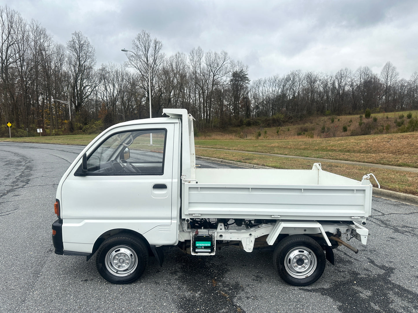 1995 MITSUBISHI MINICAB PTO OPERATED DUMP - 4WD - FULLY SERVICED — LOT#651