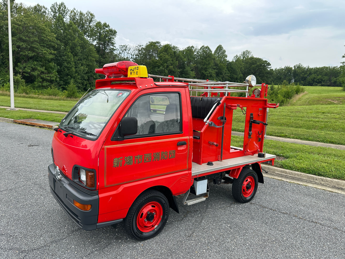 1994 MITSUBISHI MINICAB FIRE TRUCK 4WD V-U42T — LOT#885