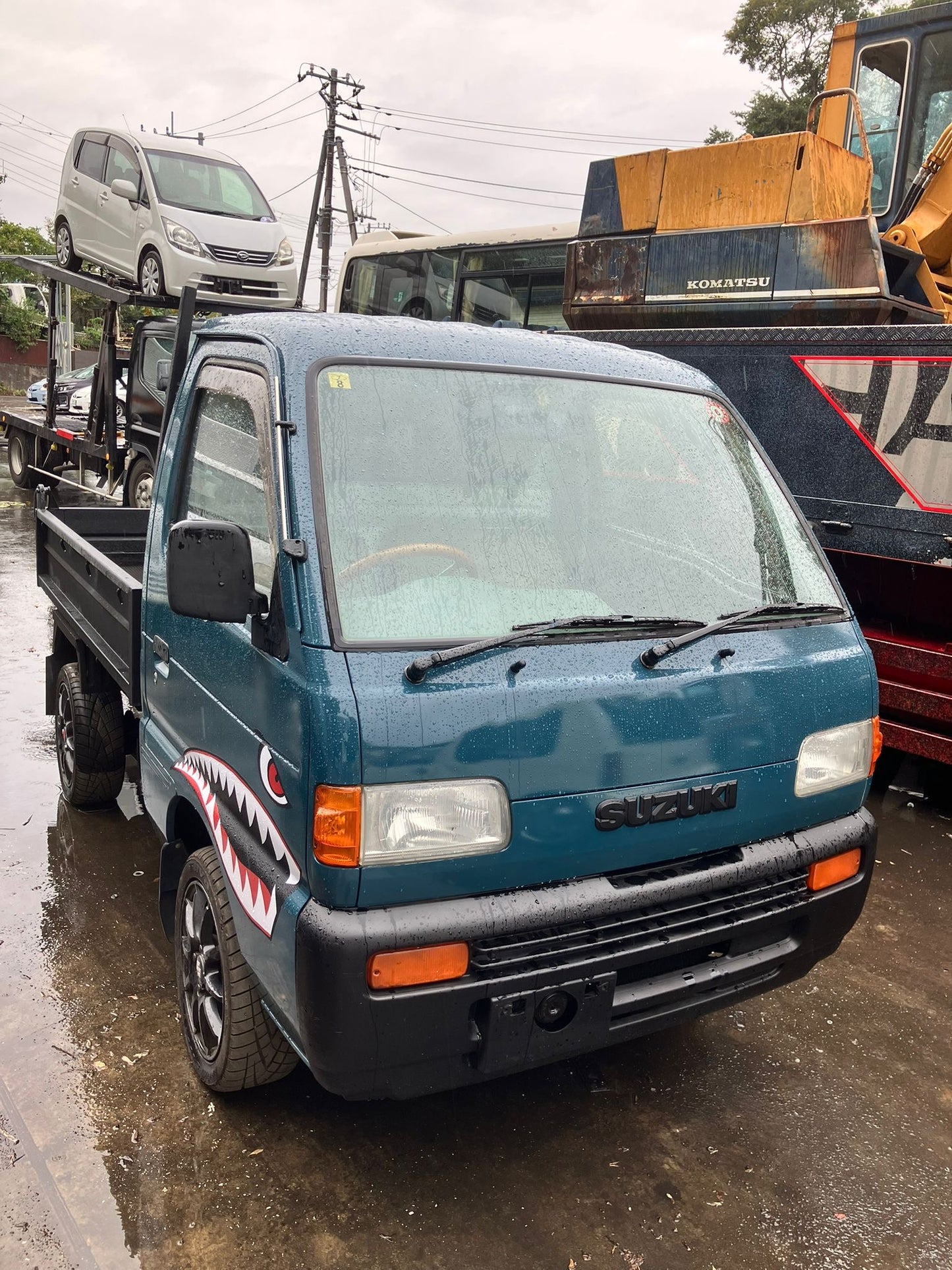 1998 SUZUKI CARRY DUMP 4WD - A/C