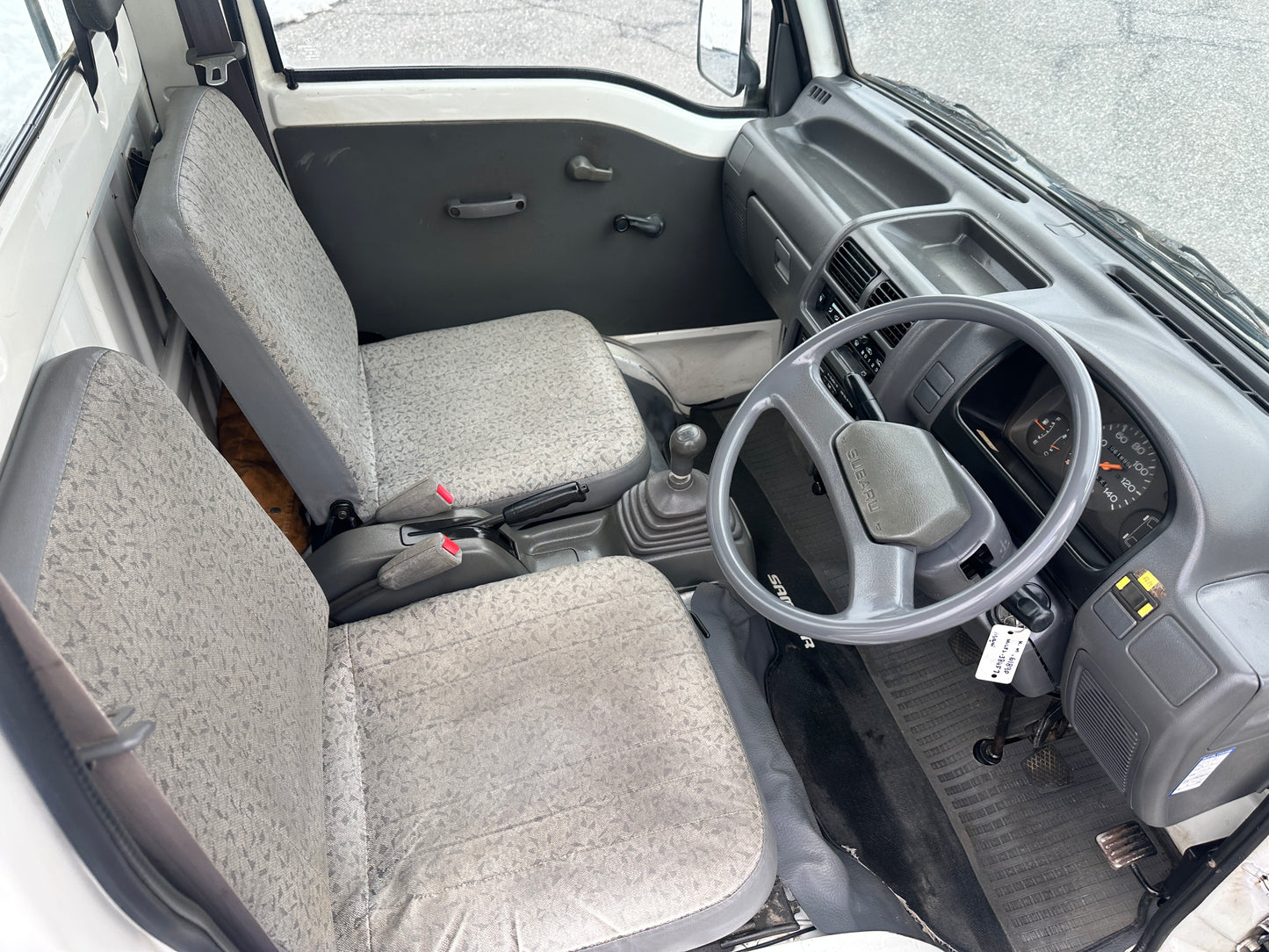 1996 SUBARU SAMBAR DUMP TRUCK - A/C - 38k Miles — LOT#781