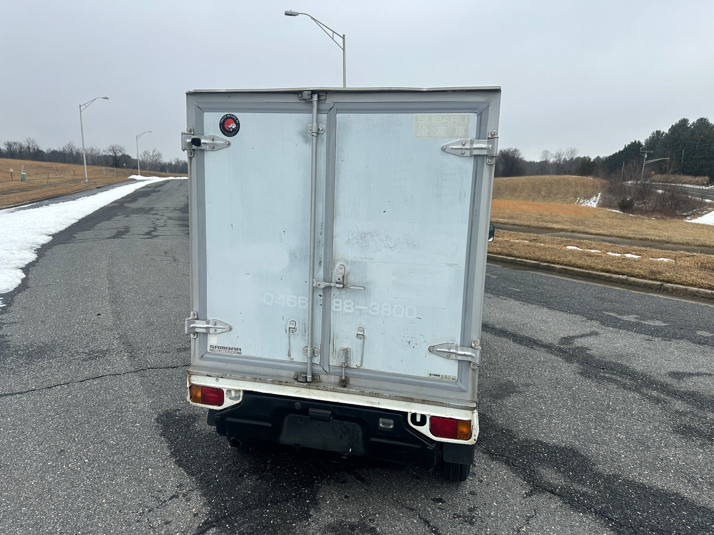 1999 SUBARU SAMBAR FREEZER TRUCK 4WD - 5 SPEED - A/C — LOT#782