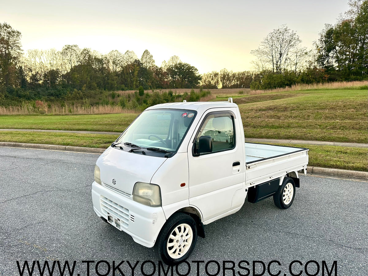 “UNICORN” 1999 SUZUKI CARRY TURBO 4WD - AUTOMATIC TRANSMISSION - A/C - 19k MILES — LOT#997