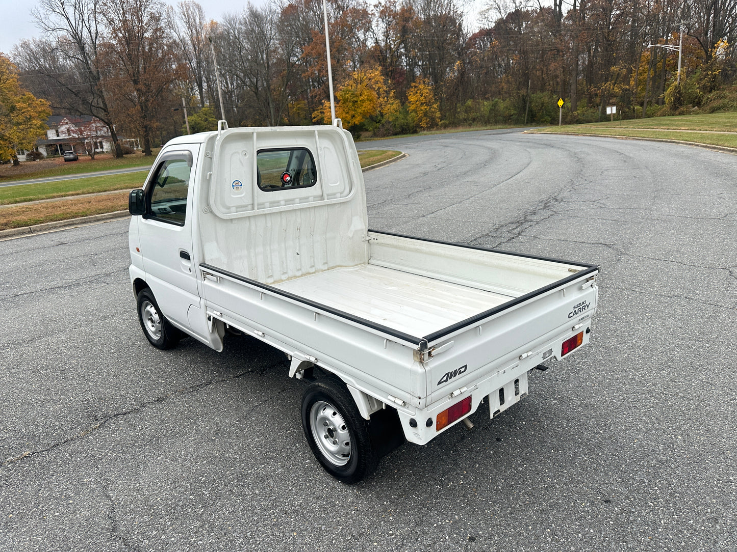 1999 SUZUKI CARRY -4WD -FUEL INJECTED -2 SPEED TRANSFER-CASE -26k MILES — LOT#680