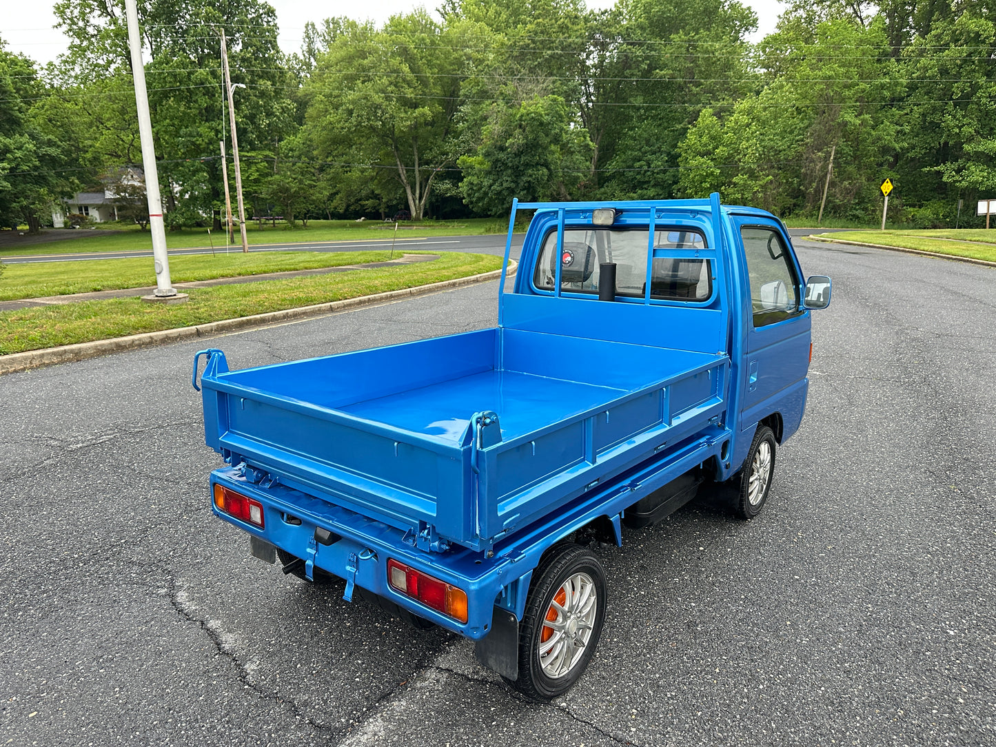 1991 HONDA ACTY ATTACK DUMP 4WD - DIFF LOCK - A/C - CUSTOM PAINTJOB — LOT#911