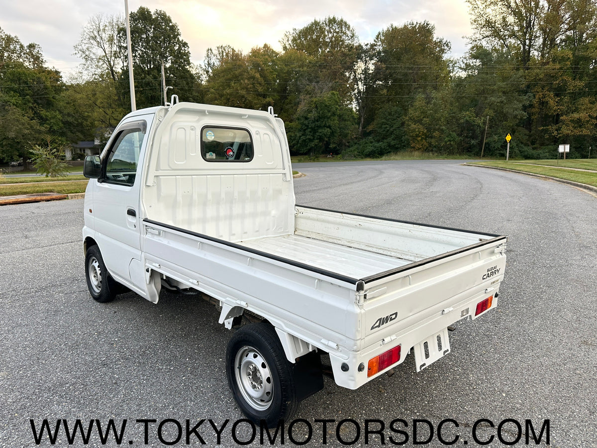 2000 SUZUKI CARRY - 4WD -FUEL INJECTED - 2 SPEED TRANSFER-CASE - A/C - ONLY 38k MILES — LOT#986