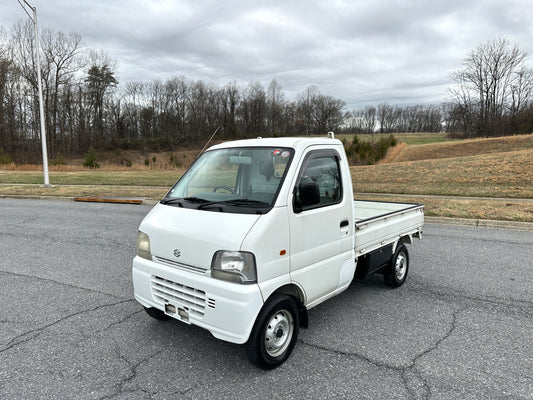 1999 SUZUKI CARRY TURBO 4WD - A/C - FUEL INJECTED - 15K Miles — LOT#829