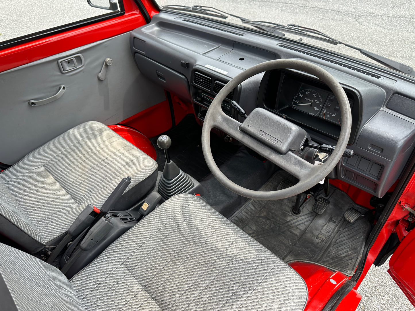 1993 DAIHATSU HIJET FIRE TRUCK 4WD V-S83P — LOT#733
