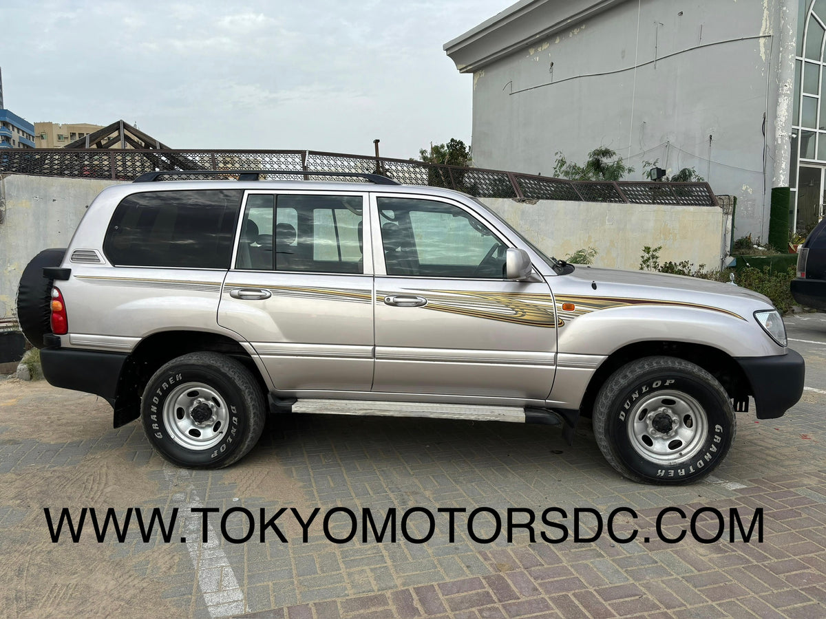 1999 TOYOTA LAND CRUISER HZJ105 GX - “GCC SPEC” - DIESEL- SOLID FRONT AXLE - DUAL FUEL TANKS