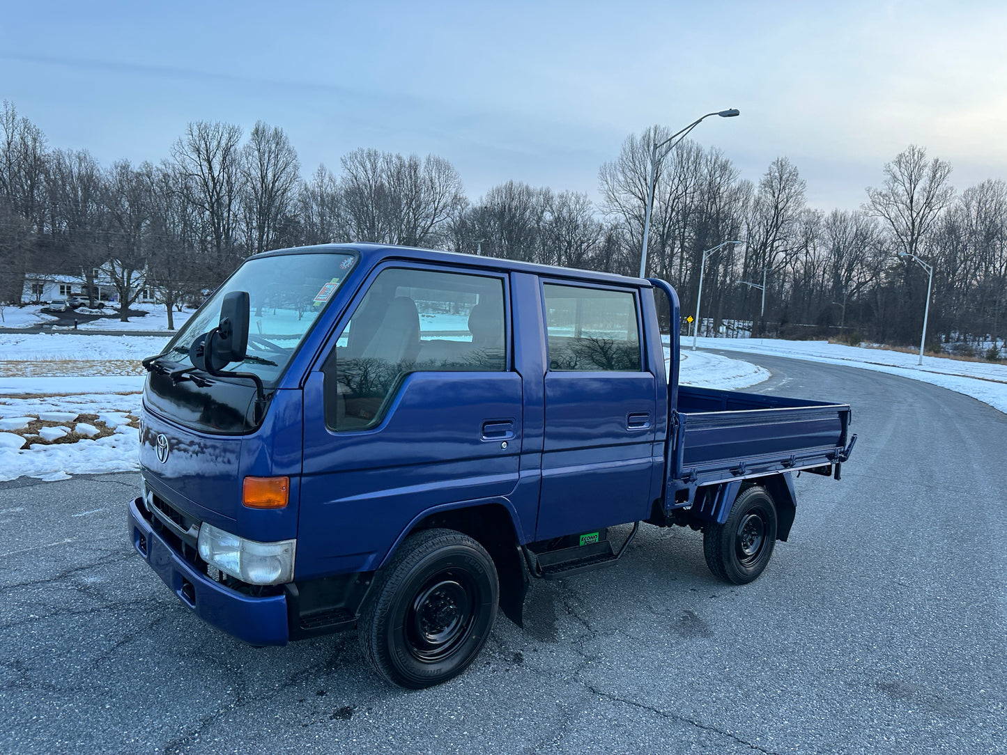 2000 TOYOTA TOYOACE LY162 DOUBLE-CAB - 4WD - DIESEL — LOT#775