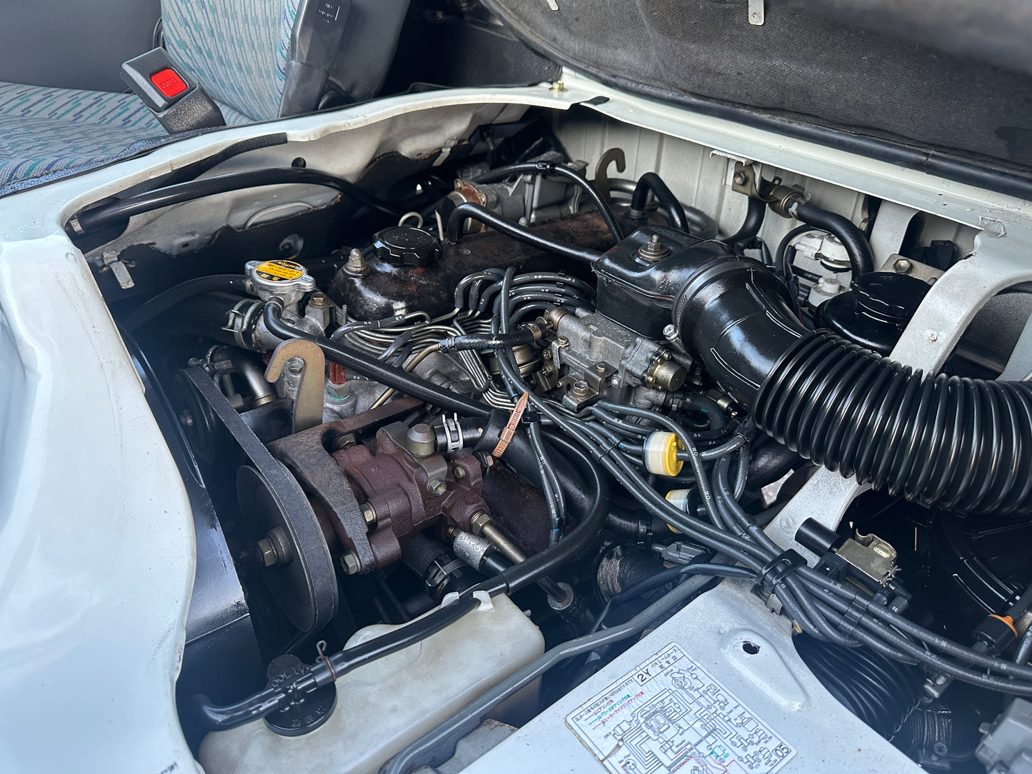 1996 TOYOTA LITEACE YM65 - 4WD - 10,931 Miles - LONG BED VERSION - AIR CONDITIONING — LOT#729