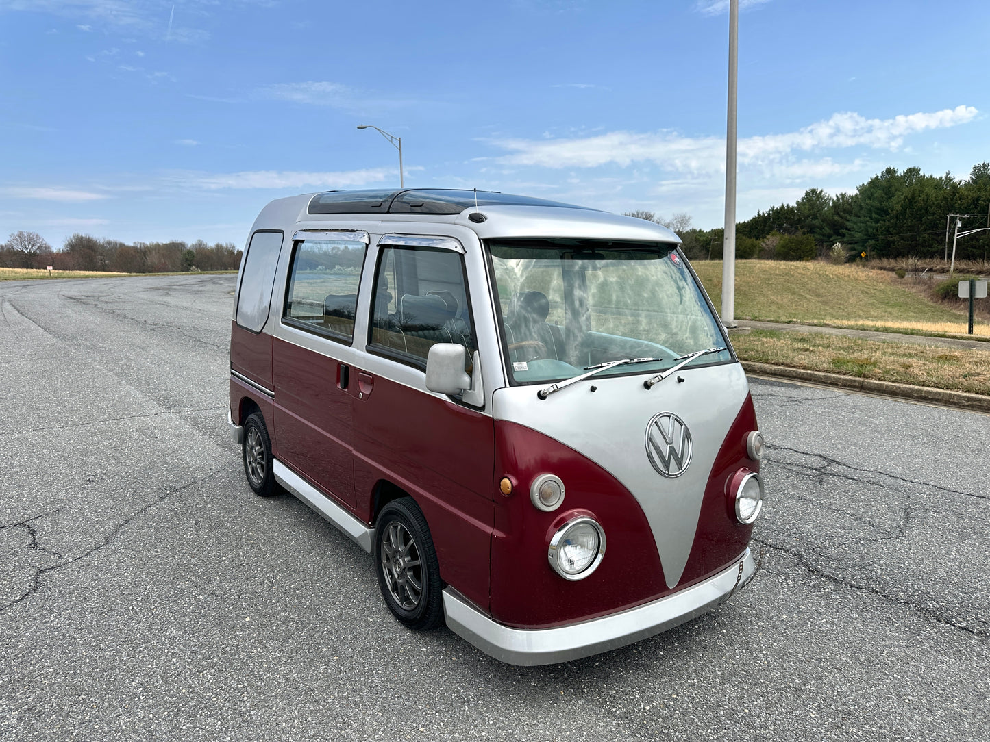1994 SUBARU SAMBAR DIAS - VW BODY KIT - AUTOMATIC TRANSMISSION — LOT#841