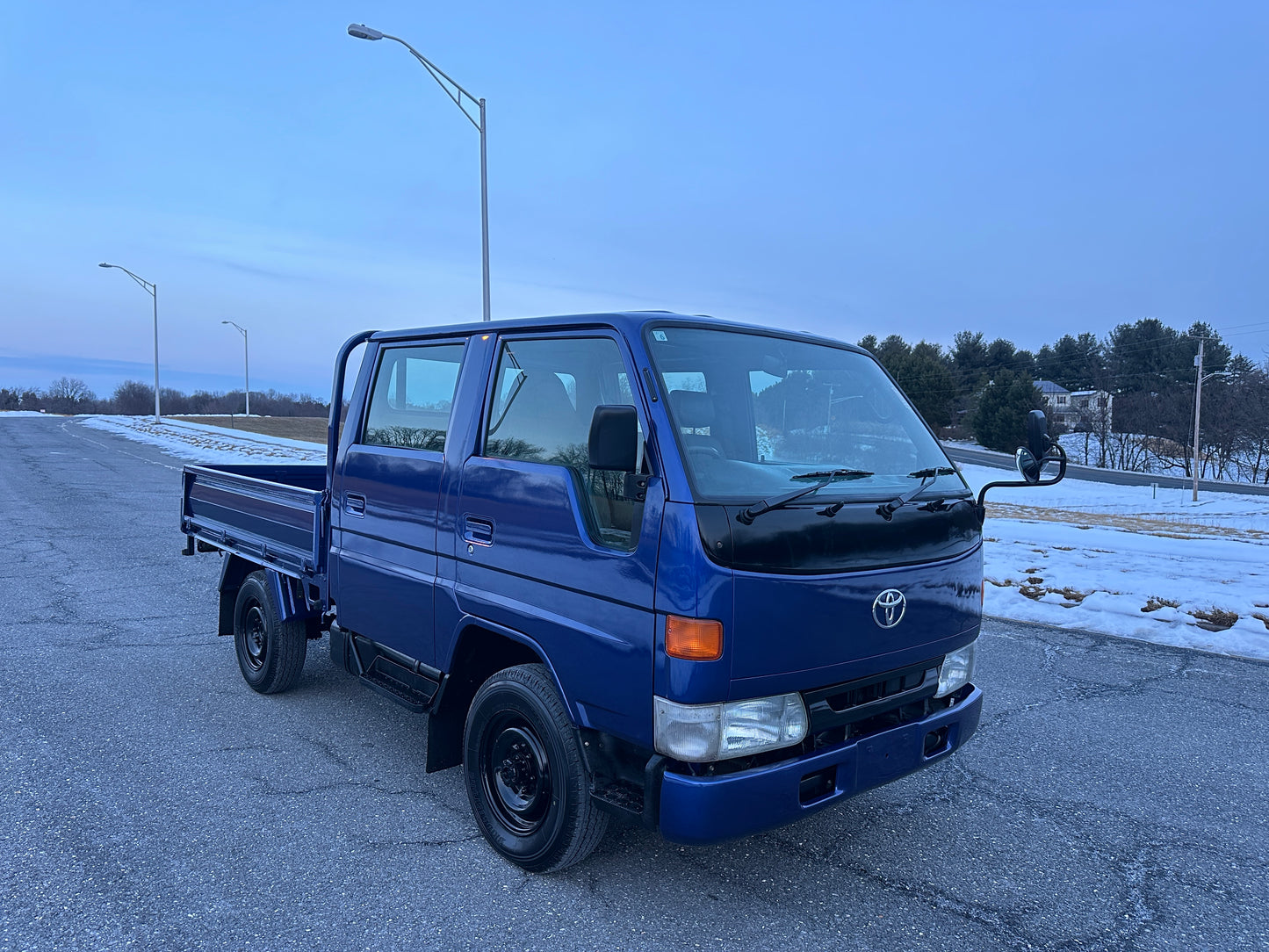 2000 TOYOTA TOYOACE LY162 DOUBLE-CAB - 4WD - DIESEL — LOT#775