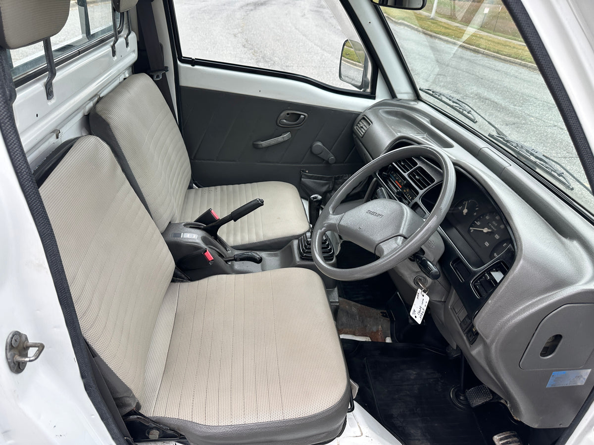 1998 SUZUKI CARRY 3-WAY DUMP - 4WD - A/C - 35k MILES — LOT#956