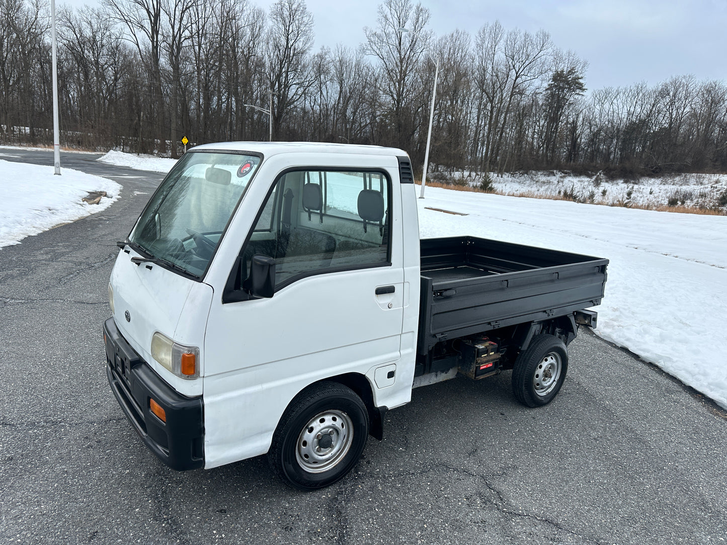 1996 SUBARU SAMBAR DUMP TRUCK - A/C - 38k Miles — LOT#781