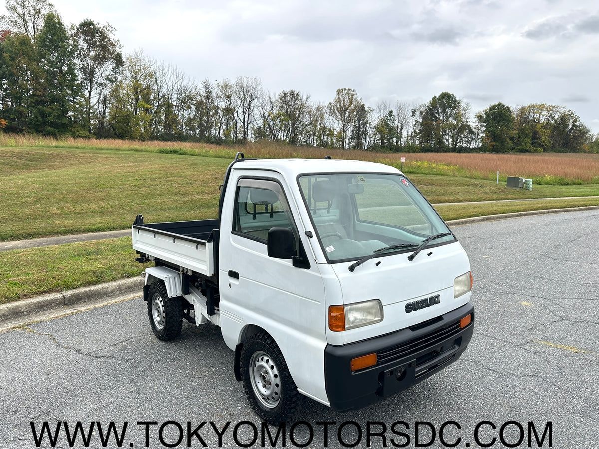 1998 SUZUKI CARRY 3-WAY DUMP - 4WD - A/C - 35k MILES — LOT#956
