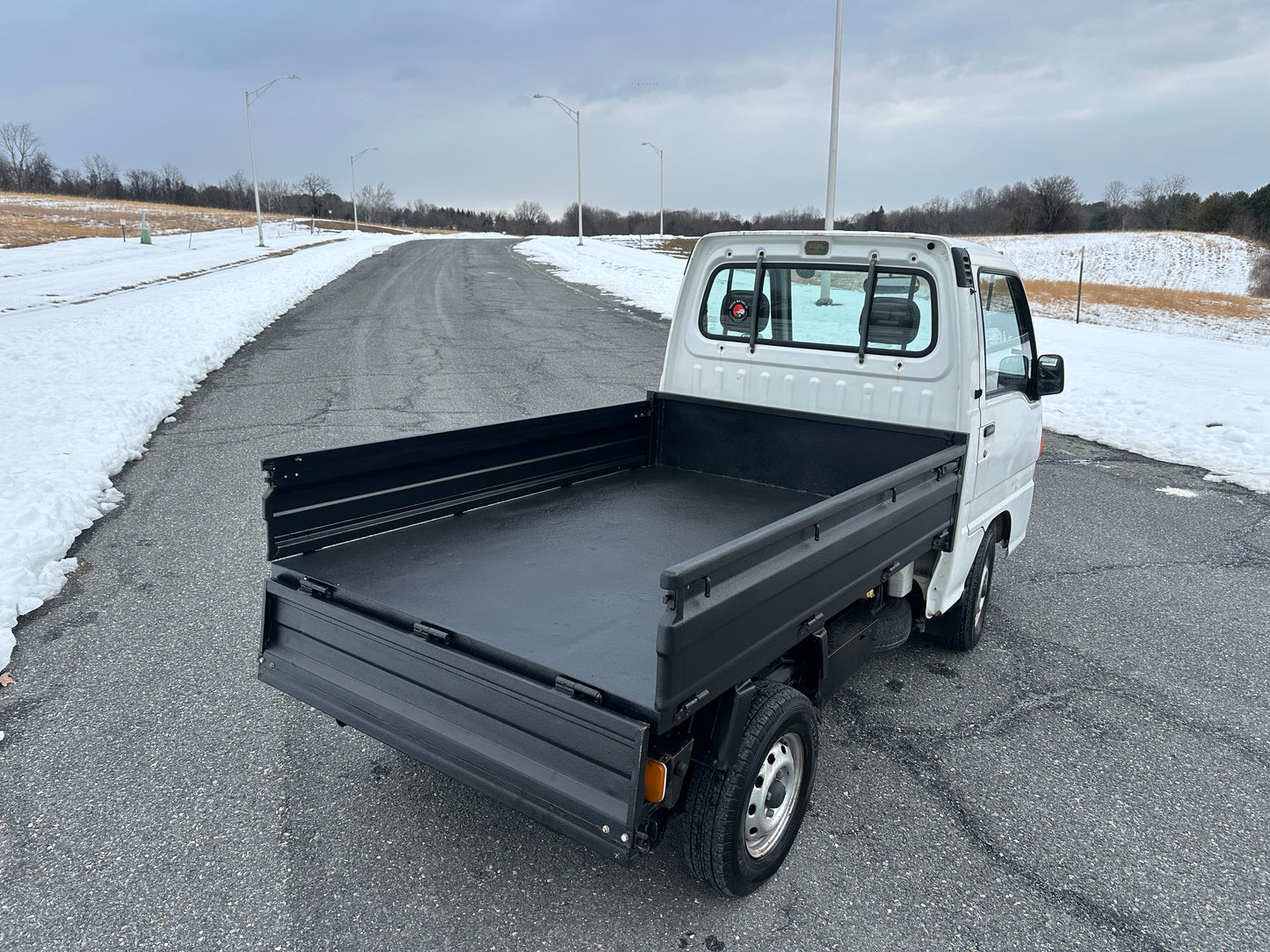 1996 SUBARU SAMBAR DUMP TRUCK - A/C - 38k Miles — LOT#781