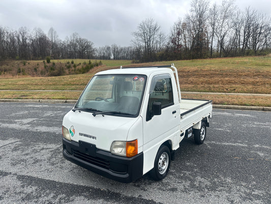 1999 SUBARU SAMBAR 4WD - FUEL INJECTED - A/C - ONLY 29K MILES — LOT#681