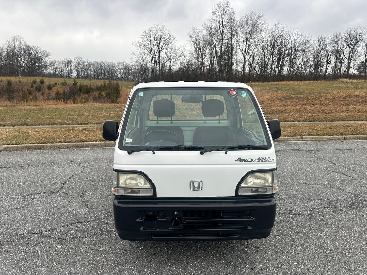 1998 HONDA ACTY ATTACK 4WD - DIFF LOCK - 19K MILES — LOT#710