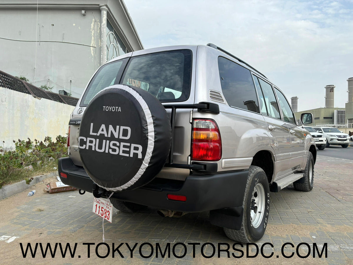 1999 TOYOTA LAND CRUISER HZJ105 GX - “GCC SPEC” - DIESEL- SOLID FRONT AXLE - DUAL FUEL TANKS