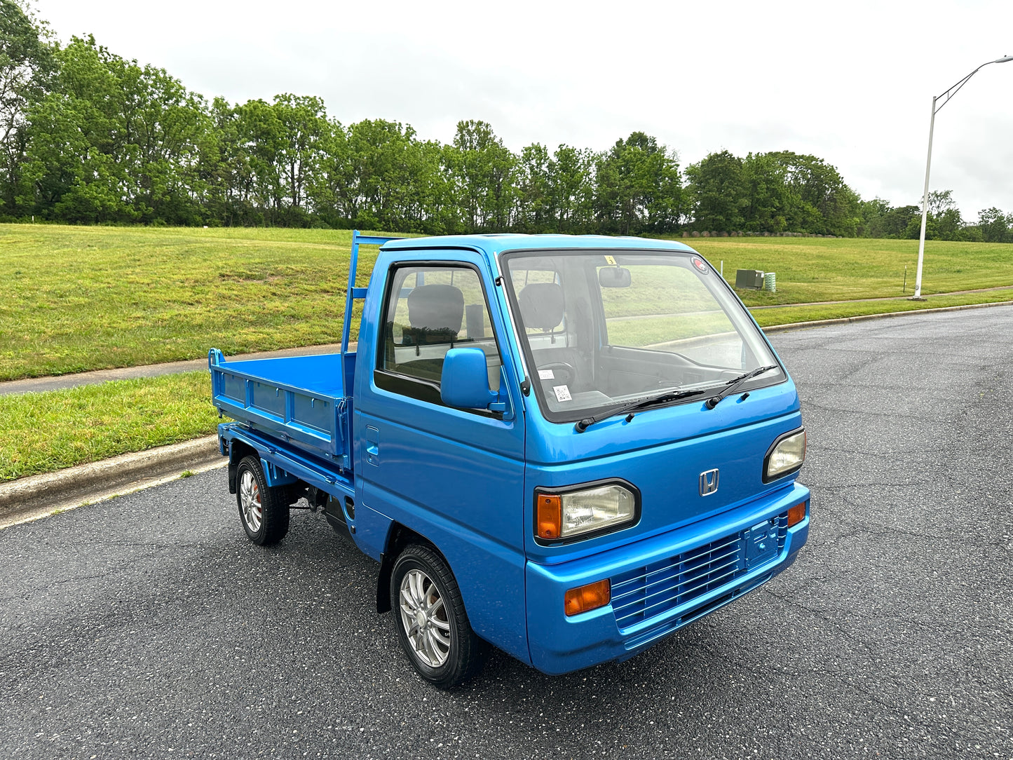 1991 HONDA ACTY ATTACK DUMP 4WD - DIFF LOCK - A/C - CUSTOM PAINTJOB — LOT#911