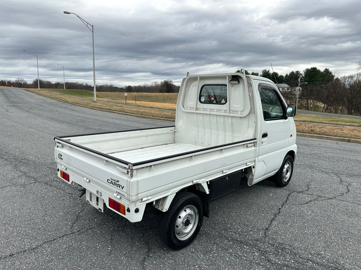 1999 SUZUKI CARRY TURBO 4WD - A/C - FUEL INJECTED - 15K Miles — LOT#829