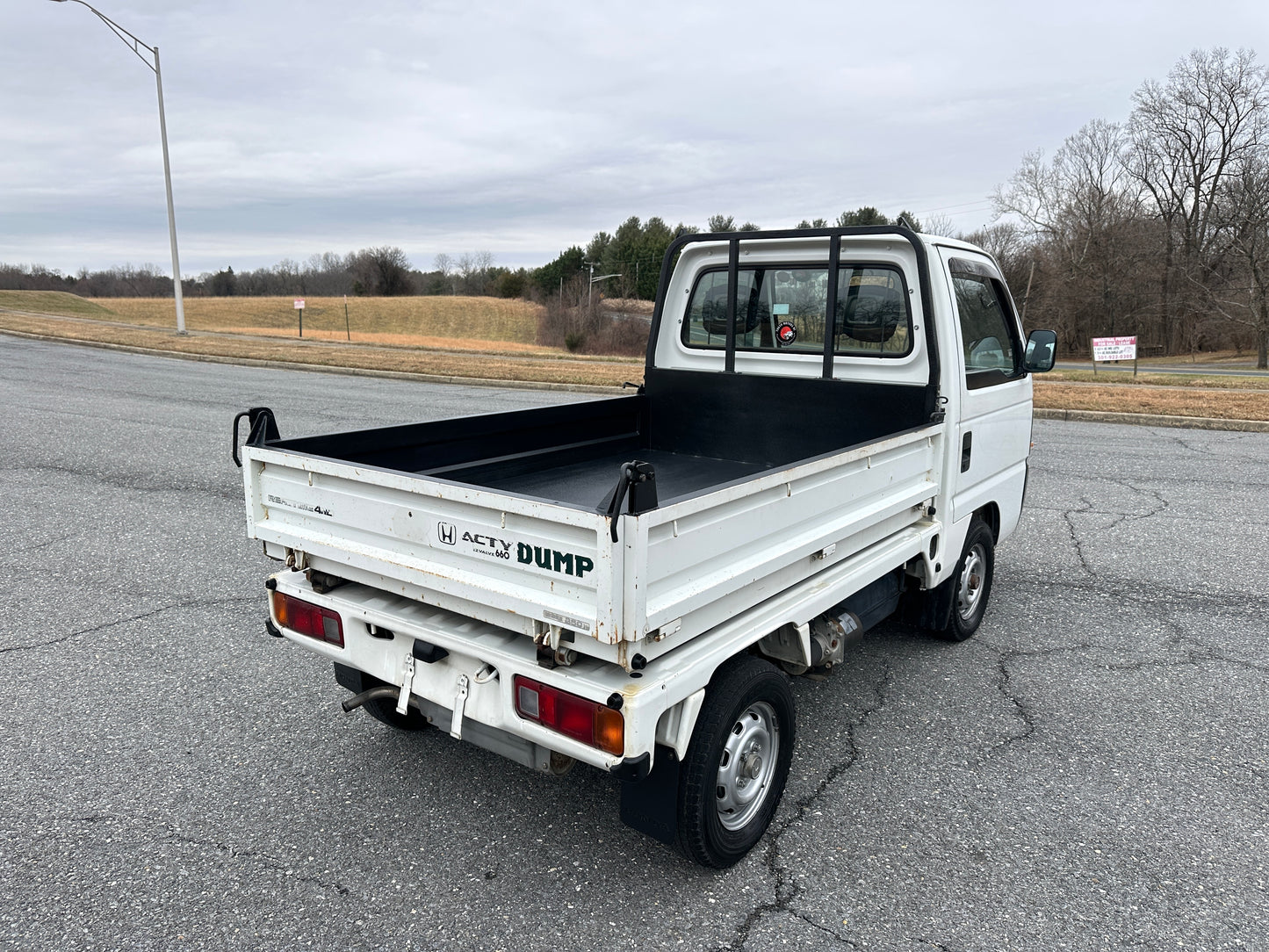 1998 HONDA ACTY ATTACK DUMP 4WD - DIFF LOCK — LOT#706