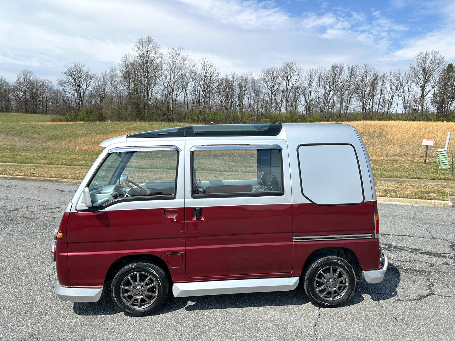 1994 SUBARU SAMBAR DIAS - VW BODY KIT - AUTOMATIC TRANSMISSION — LOT#841