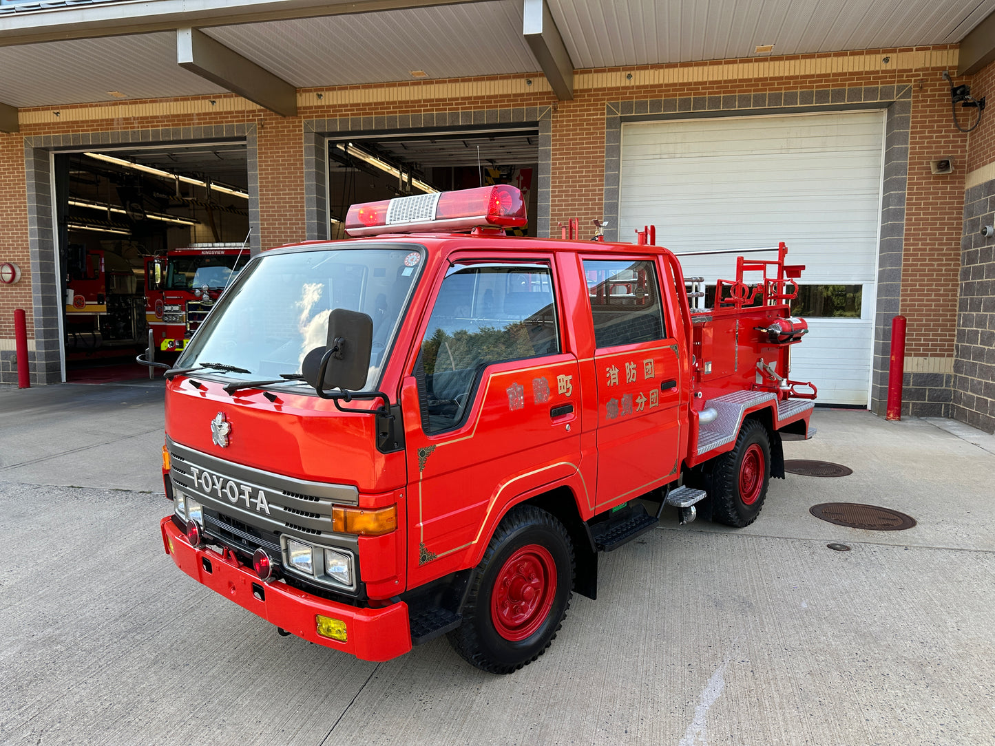 1993 TOYOTA DYNA 200 YU60 JAPANESE FIRE TRUCK