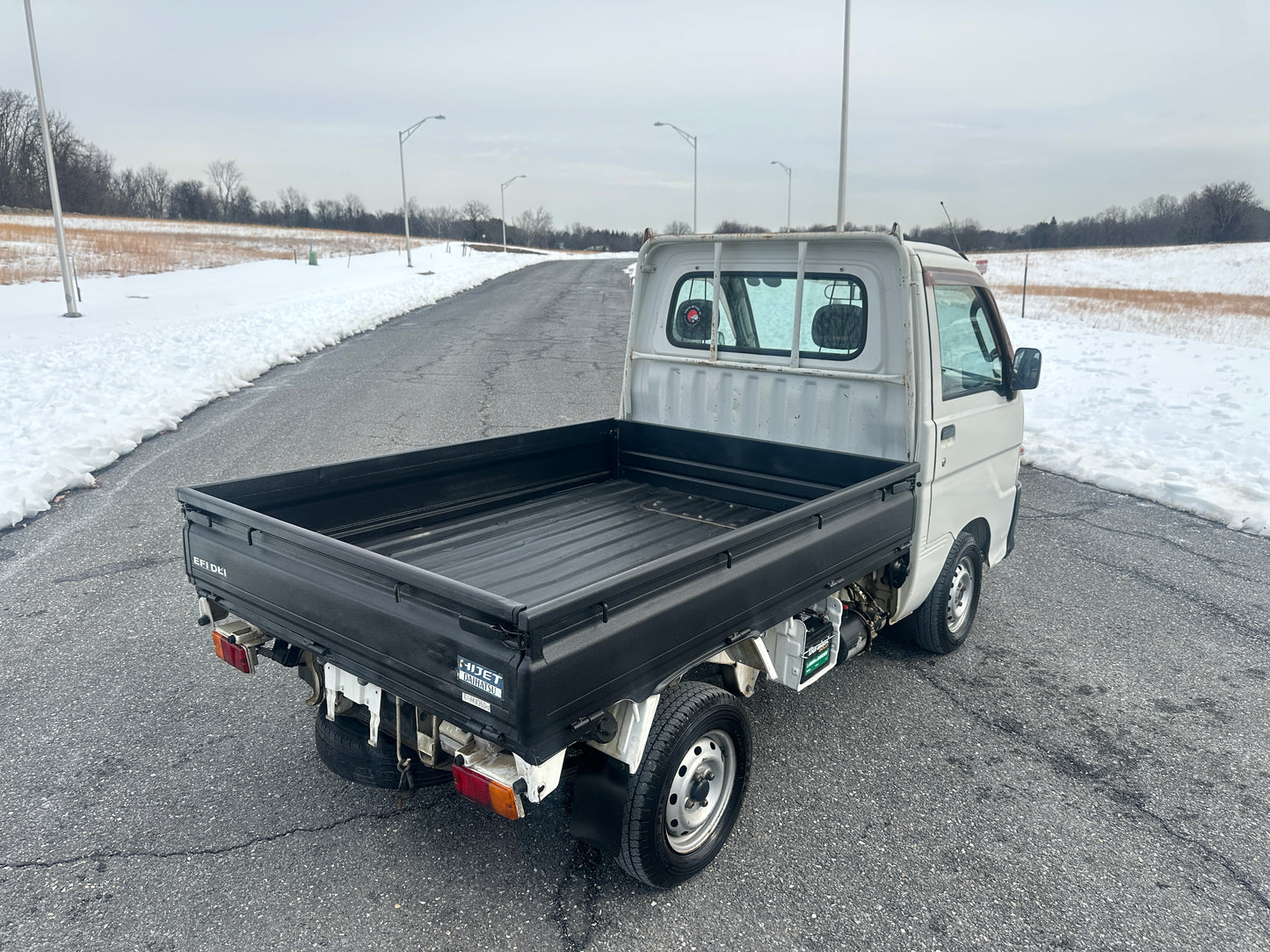 1999 DAIHATSU HIJET DUMP 4WD FUEL INJECTED - 2 SPEED TRANSFERCASE - DIFF LOCK - A/C — LOT#732