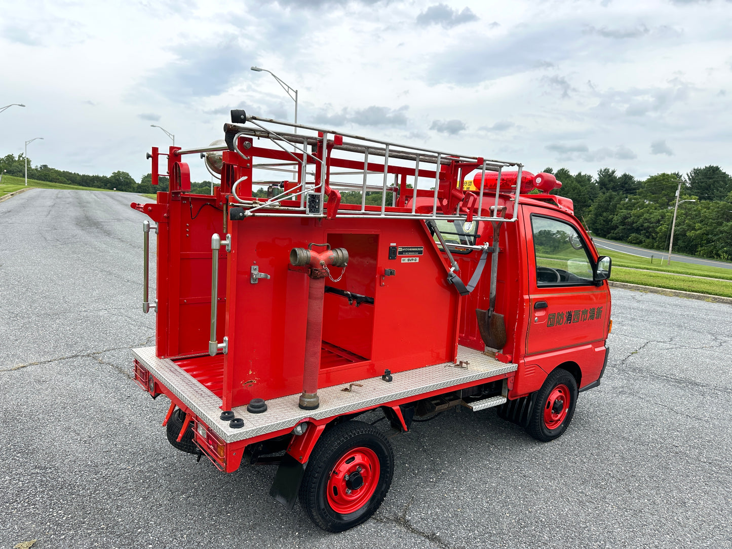 1994 MITSUBISHI MINICAB FIRE TRUCK 4WD V-U42T — LOT#885